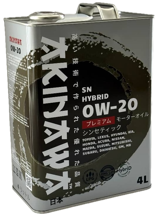 Akinawa 0W-20 SN Hybrid
